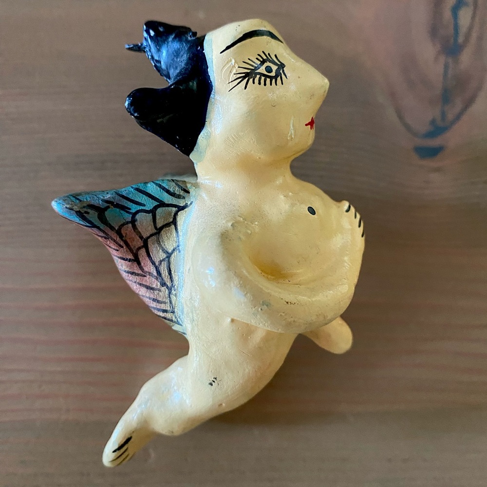 Handmade cherub ornament